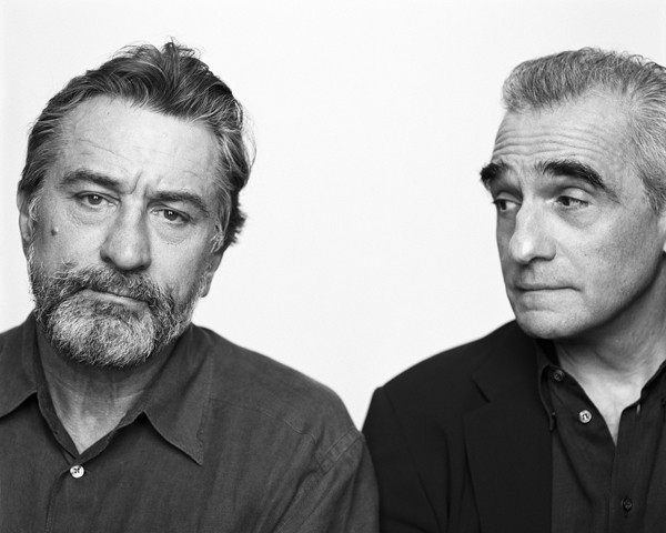Robert De Niro e Martin Scorcese, clicados por Brigitte Lacombe (Foto: Divulgação)