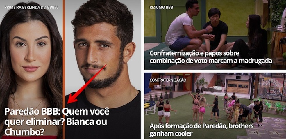 Paredão BBB 20: como votar para eliminar Bianca ou Chumbo ...