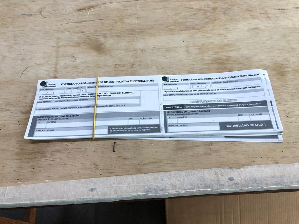 Eleitores devem justificar aus&ecirc;ncia no segundo turno das elei&ccedil;&otilde;es at&eacute; segunda-feira &mdash; Foto: Beatriz Castro/TV Globo
