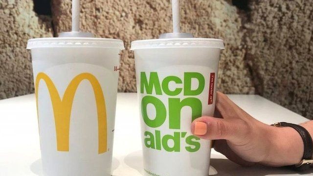 Os novos canudos do McDonald's não eram recicláveis, apesar da alegação da empresa (Foto: PA MEDIA via BBC NEWS)