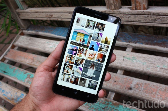 Lumia 1320 (Foto: Allan Melo/ TechTudo)