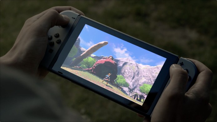 Jogar Zelda vai gastar bastante bateria do console (Foto: Divulgação/Nintendo)