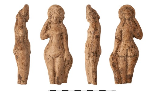 Estátuas da deusa Vênus são encontradas em lixo da era romana na França