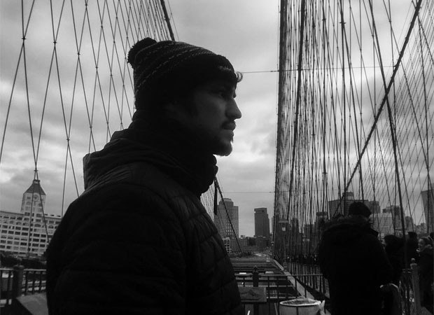 Gabriel leone na Brooklyn Bridge (Foto: Reprodução/Instagram)