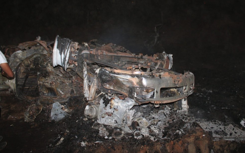 Acidente ocorreu na BR-020, em Luís Eduardo Magalhães — Foto: Blog Braga
