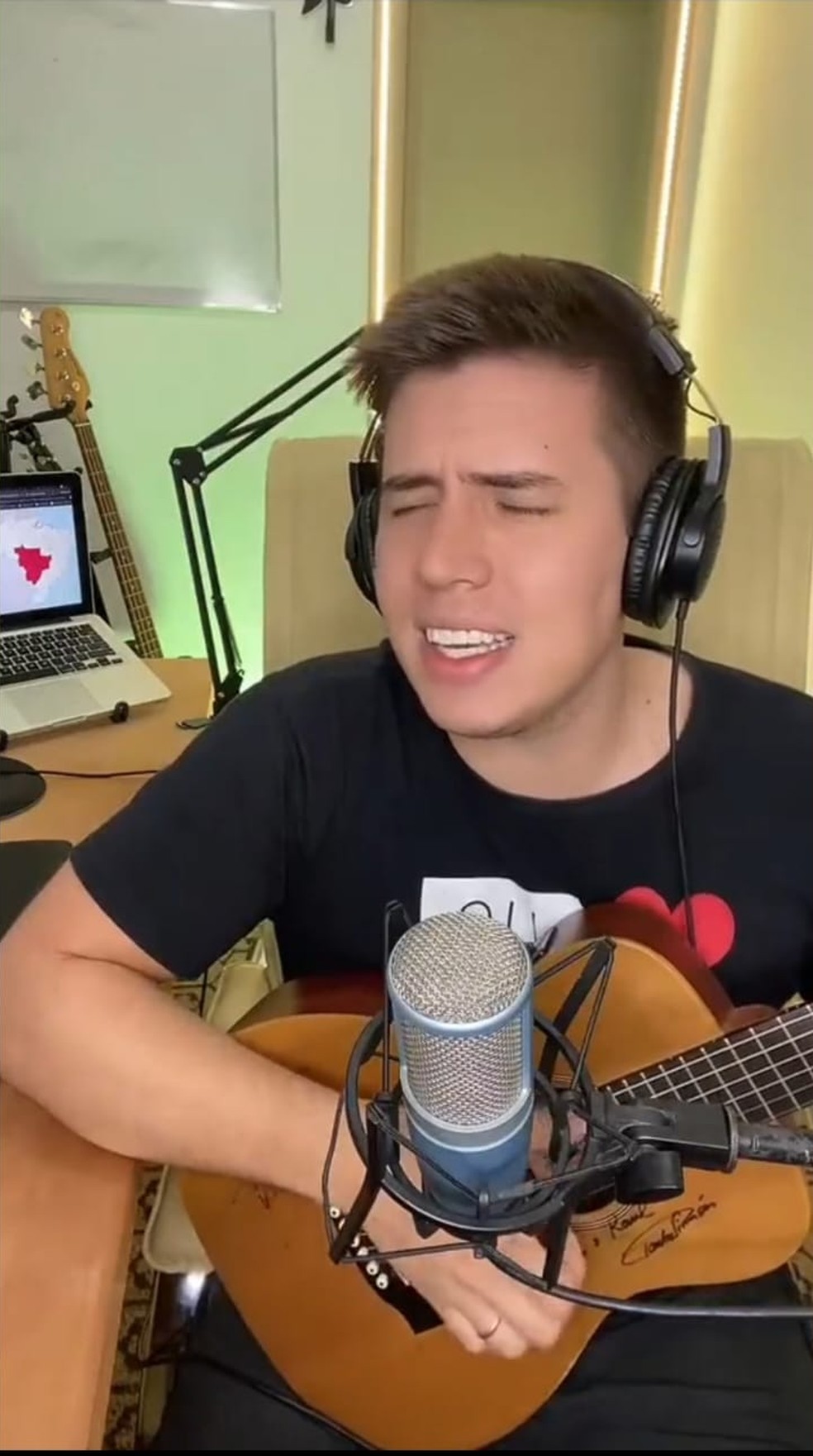Jornalista cria música para pessoas que confundem Mato Grosso e Mato Grosso do Sul — Foto: Reprodução