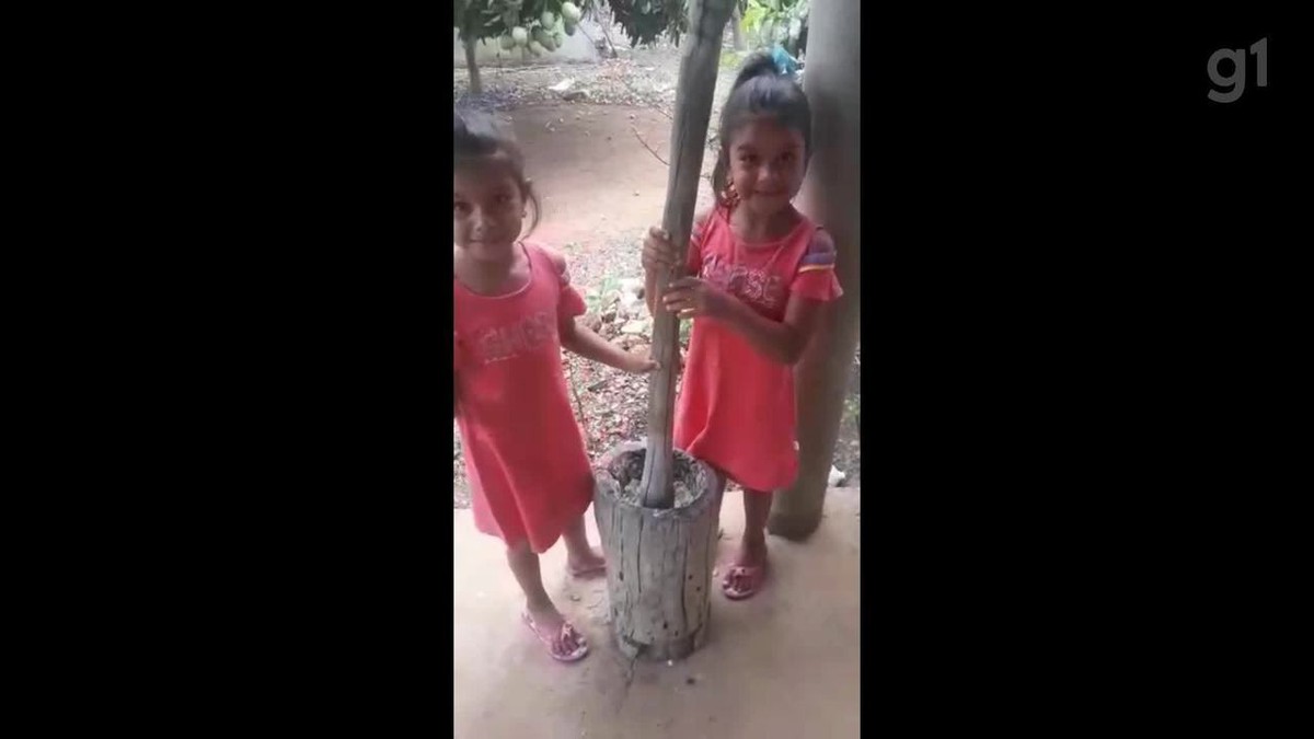 VÍDEO: Gêmeas fãs de Leonardo chamam atenção da esposa do cantor após falarem de vender tempero para comprar violão