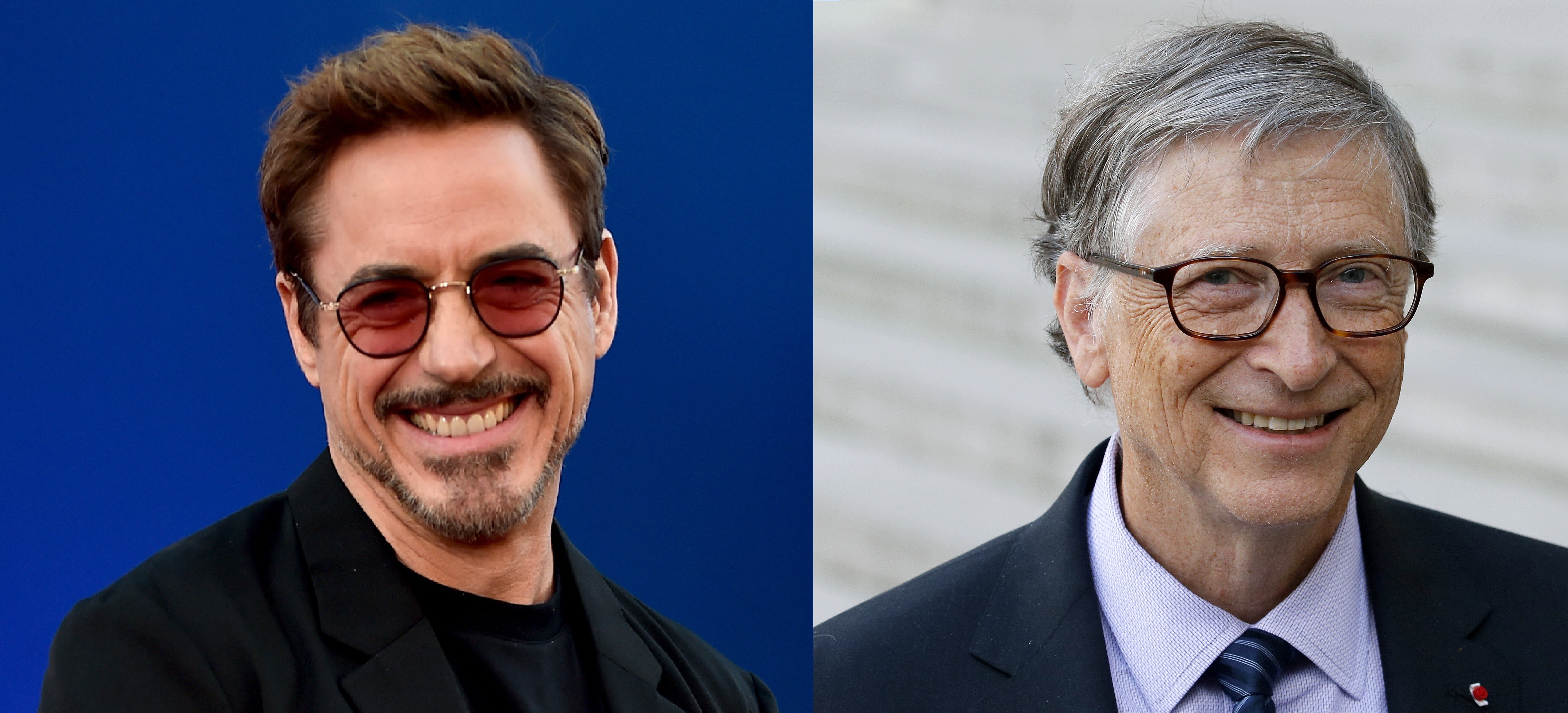Turntide recebeu investimentos de Robert Downey Jr. (dir.) e Bill Gates (esq.)  (Foto: Alberto E. Rodriguez/Getty Images;Chesnot/Getty Images)