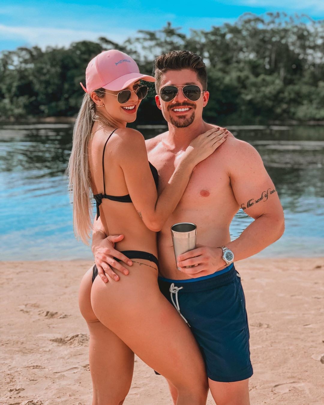 Tatiele Polyana e Fernando Urbano (Foto: Reprodução/Instagram)
