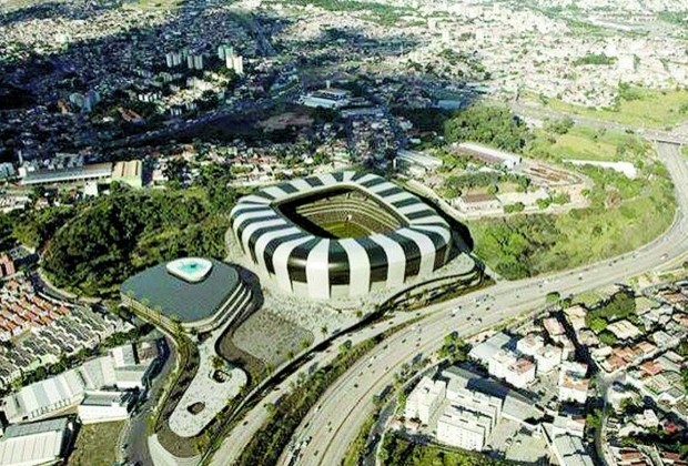 Projeto do novo estádio do Atlético-MG (Foto: Reprodução/Internet)