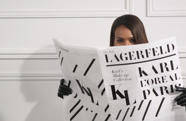 L'Óreal Paris anuncia collab com Karl Lagerfeld (Foto: Divulgação)