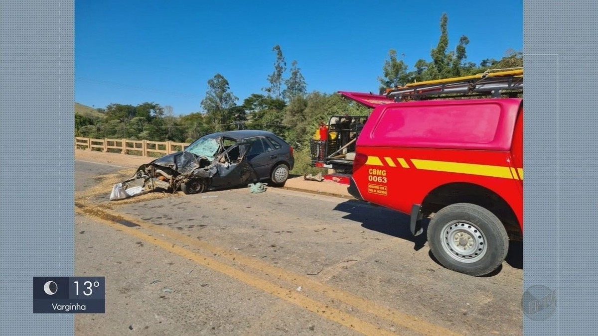 Homem morre após batida entre carro e caminhão na MGC-267, em Machado - Vimarsana News