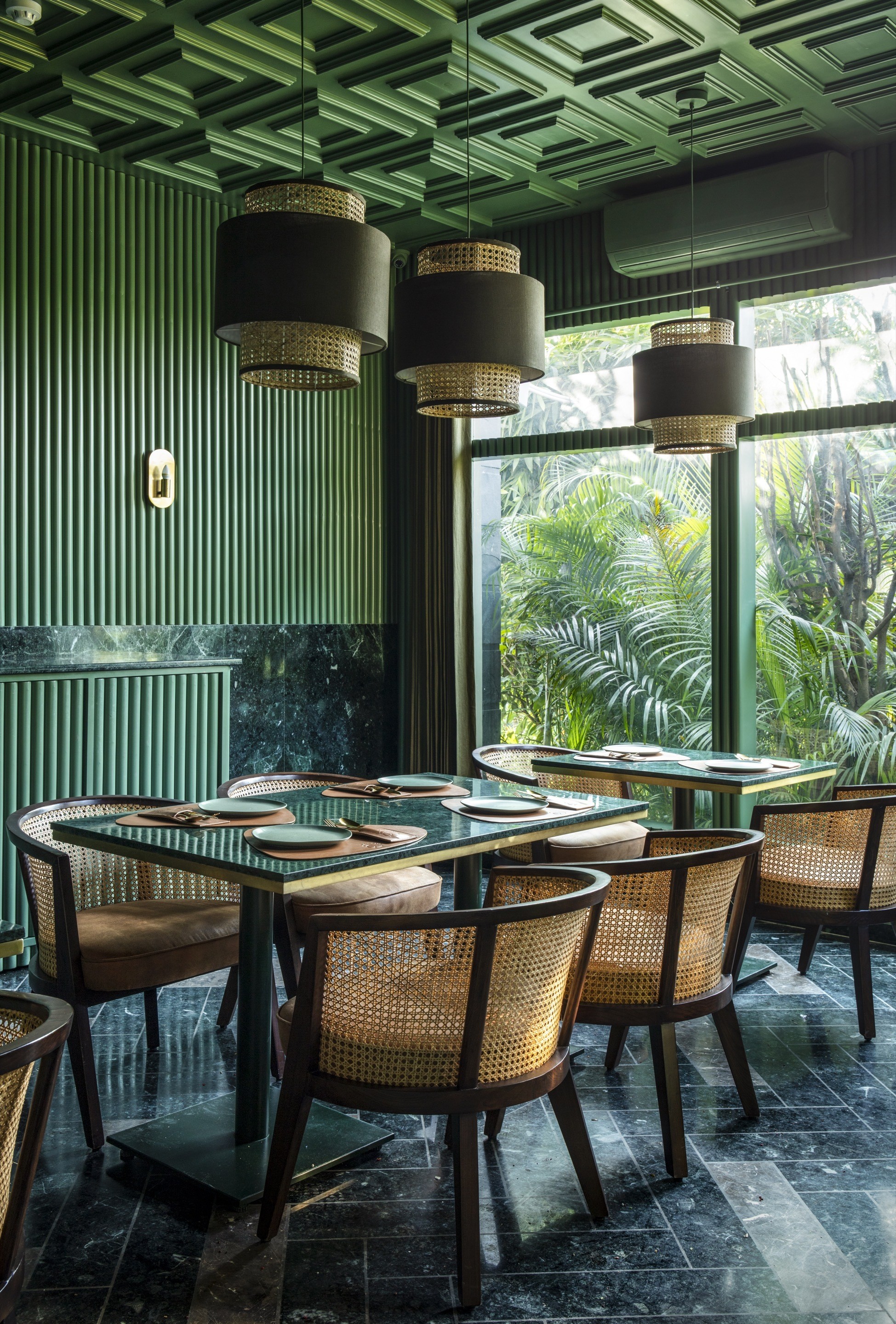 3 ideias de decoração que amamos neste restaurante, na Índia (Foto:  Niveditaa Gupta)