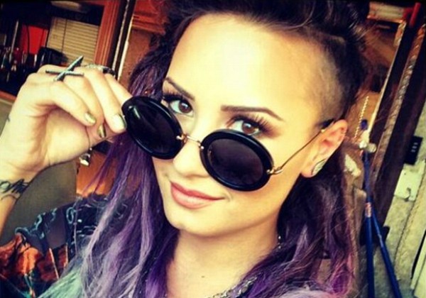 Demi Lovato e seus novíssimos dreads. (Foto: Instagram)