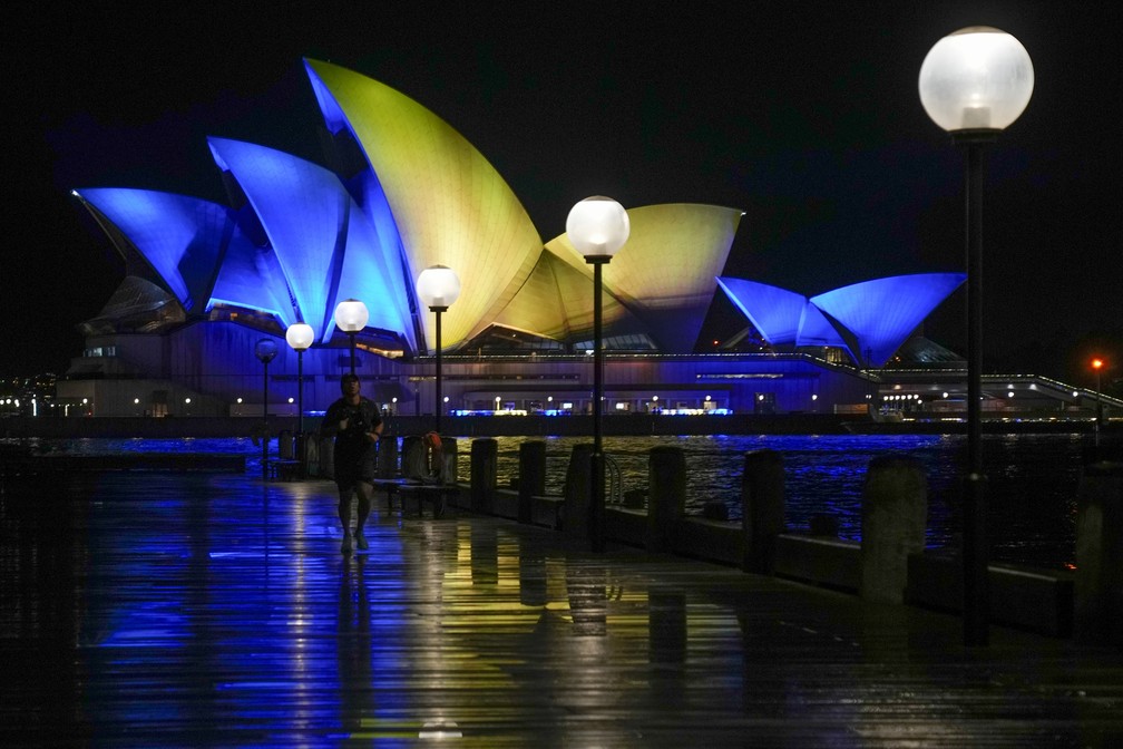 Opera House em Sydney — Foto: Mark Baker/AP