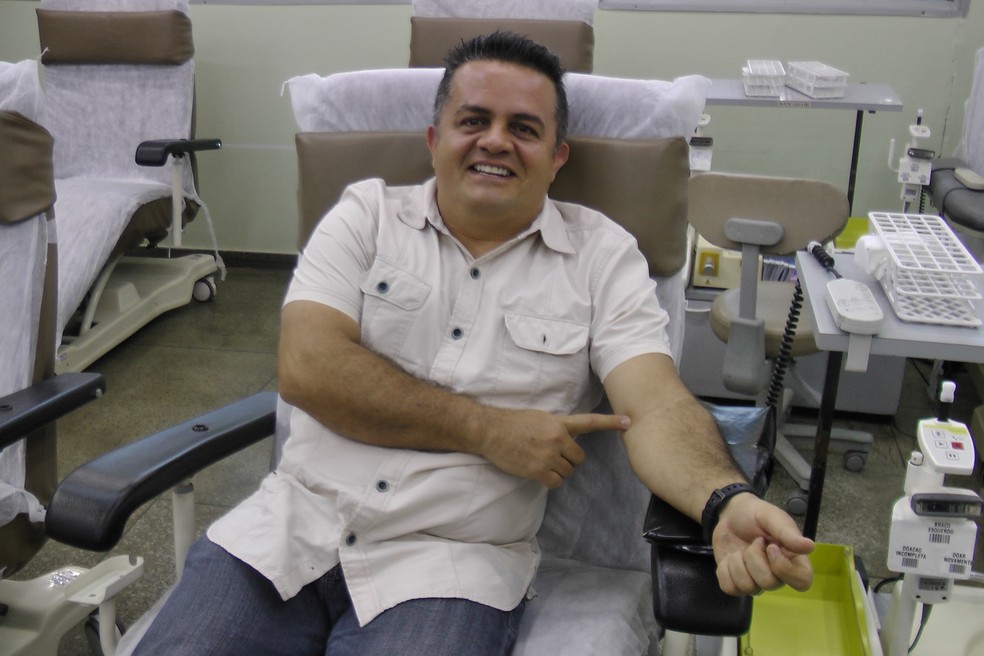 Empresário George Mendes acredita ter doado mais de cem vezes no Ceará (Foto: Gleison Oliveira/G1 CE)