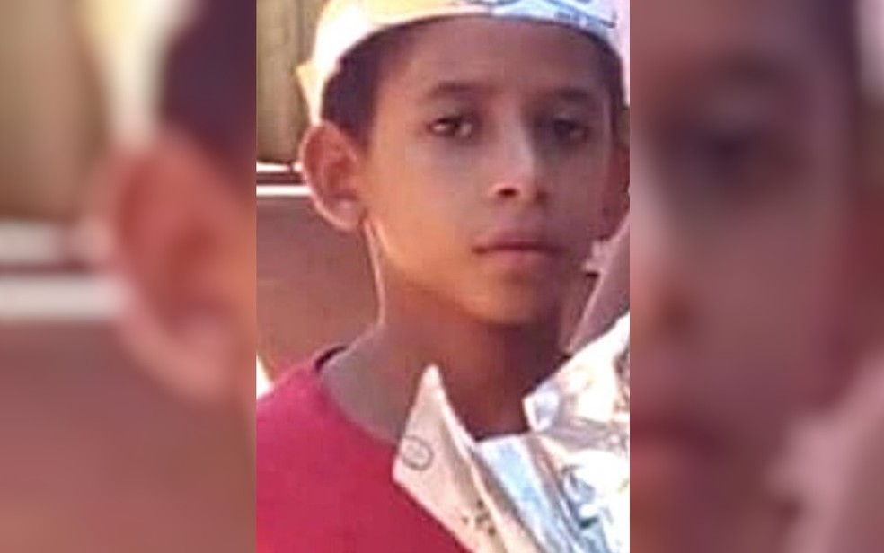Victor Henrique Alves dos Santos, 10 anos, foi encontrado morto em Maurilândia segundo a Polícia Civil de Goiás — Foto: Reprodução