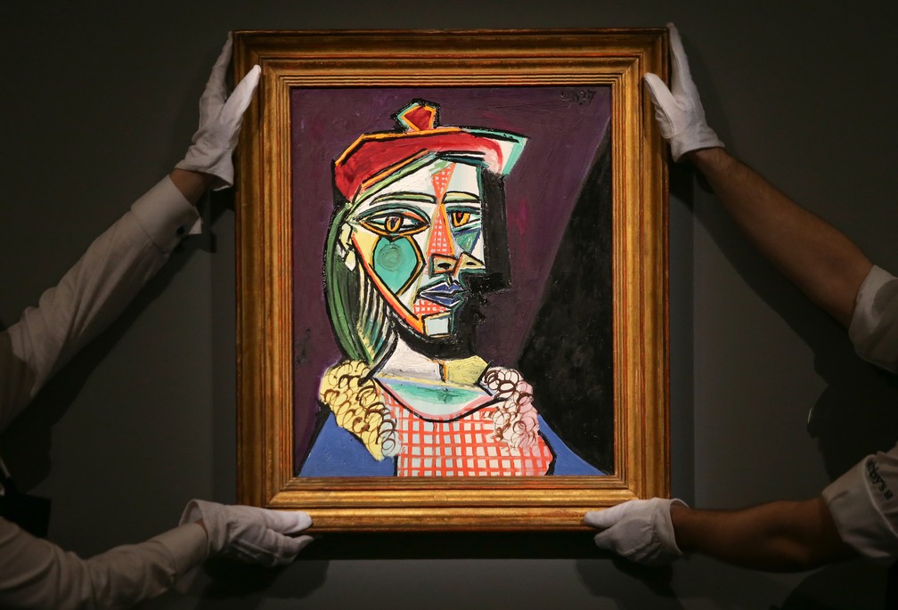 Obra De Picasso Que Mostra Sua Amante E Leiloada Por R 216 Milhoes Pop Arte G1