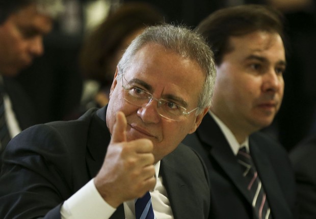 O presidente do Senado, Renan Calheiros (PMDB-AL) (Foto: Marcelo Camargo/Agência Brasil)