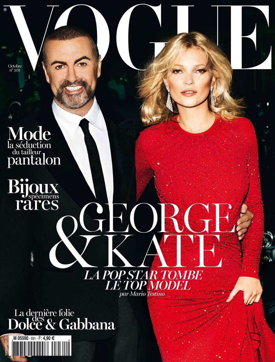 Kate Moss & George Michael (Foto: Vogue Paris)