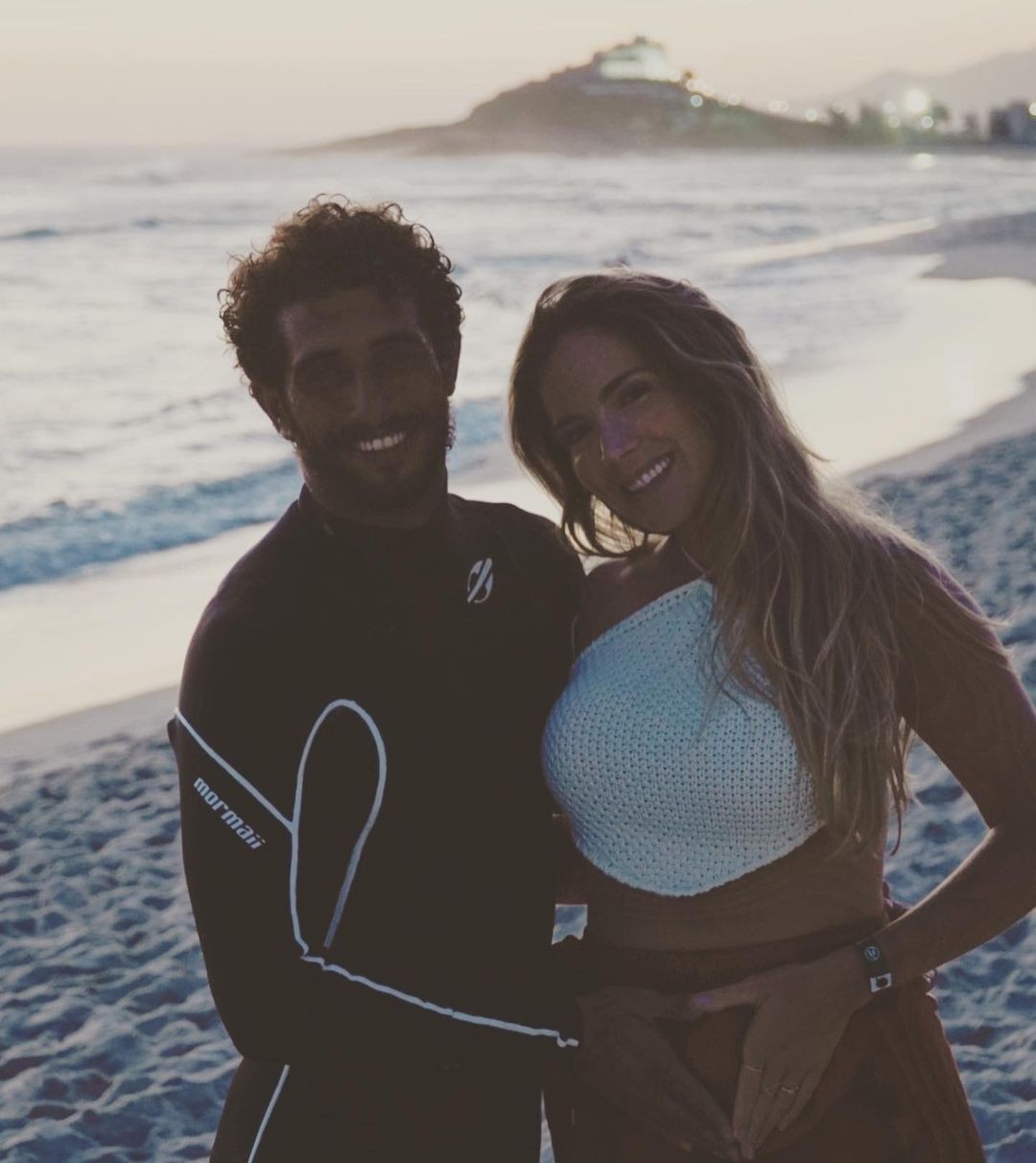 Lucas Chumbo e Monise Alves esperam primeira filha (Foto: Reprodução/Instagram)