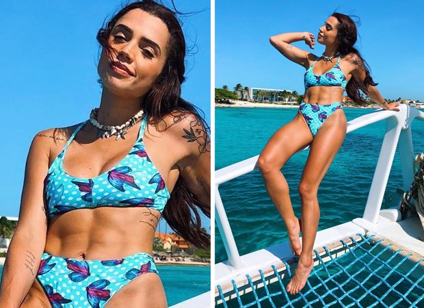 Ex Bbb Paula Amorim Exibe Barriga Trincada Em Dia De Sol Em Aruba Quem Quem News