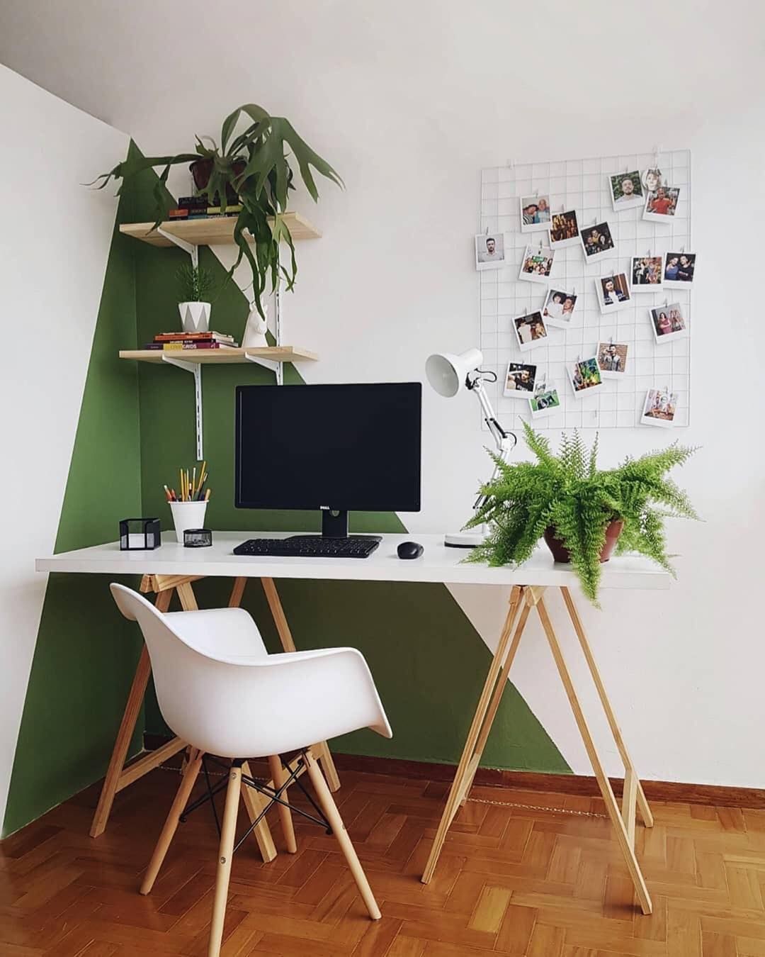 Mesa com cavalete: 7 ideias para usar no home office (Foto: divulgação)