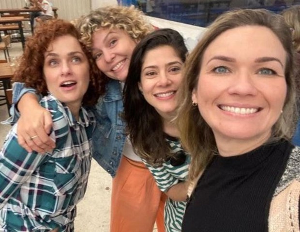 Gisele Delaia,  Bárbara Borges, Van Melo e Andrezza Cruz (Foto: Instagram)