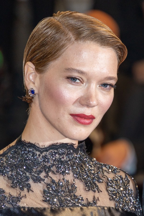 CANNES, FRANCE - MAY 23: Actress Lea Seydoux attends the screening of "Crimes Of The Future" during the 75th annual Cannes film festival at Palais des Festivals on May 23, 2022 in Cannes, France. (Photo by Marc Piasecki/FilmMagic) (Foto: FilmMagic)