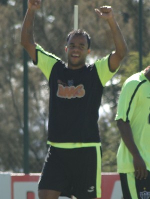 Atacante Mancini, Atlético-MG, participa de coletivo na Cidade do Galo (Foto: Lucas Catta Prêta)