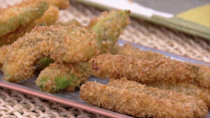 Abobrinha Empanada E Frita