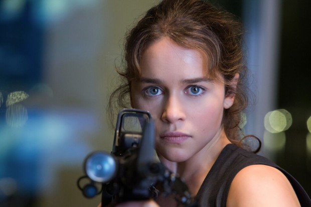Emilia Clarke, a nova (e poderosa) Sarah Connor (Foto: Divulgação)
