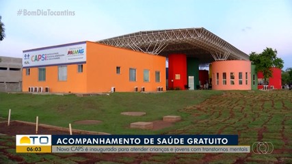 Novo CAPS para crianças e adolescentes é inaugurado em Palmas