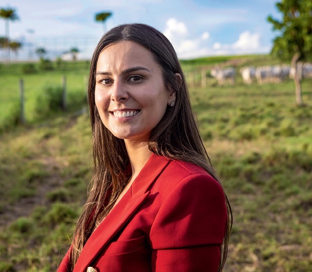O Agro é delas - Nayara Scheffer, uma das herdeiras do maior conglomerado agropecuário do mundo, o Grupo Bom Futuro (GBF), sediado em Mato Grosso (Foto: Fernando Martinho)