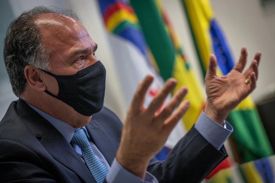 Fernando Bezerra, lider do governo e senador.