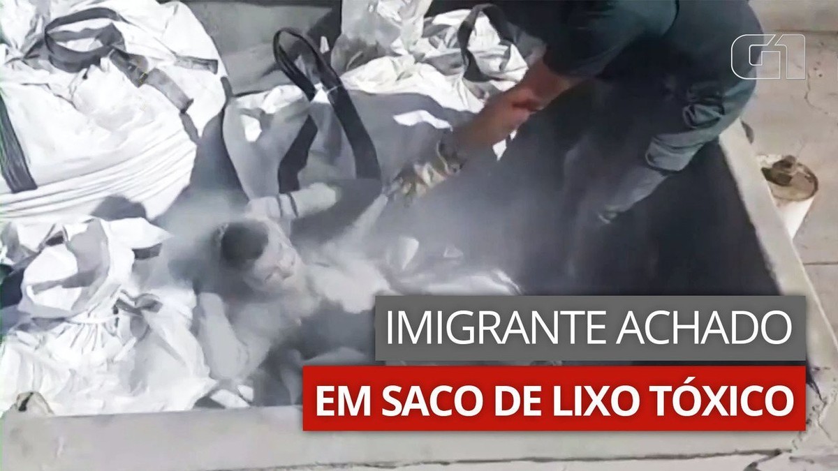 Imigrante é encontrado escondido em saco de lixo tóxico na Espanha; veja vídeo