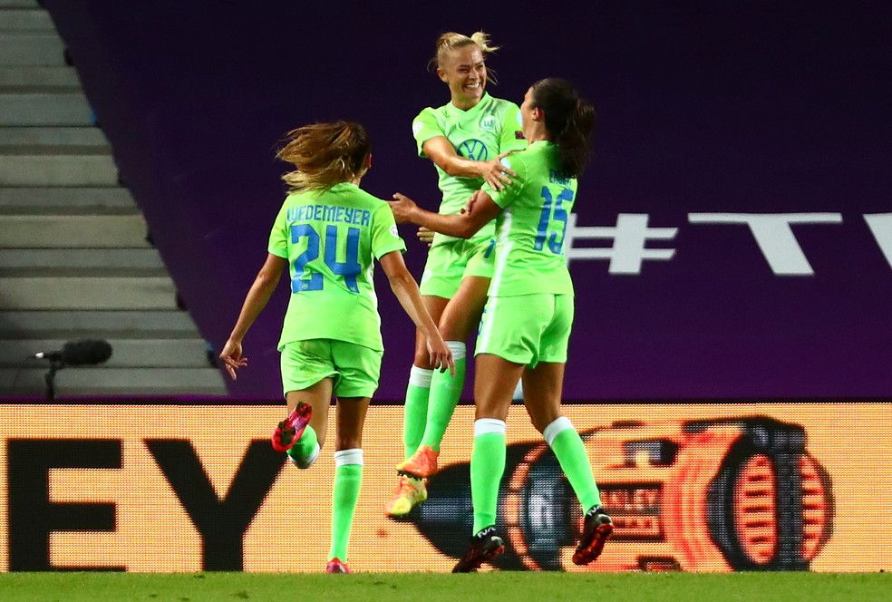 Wolfsburg supera Barcelona e vai à final da Liga dos Campeões feminina |  futebol internacional | ge