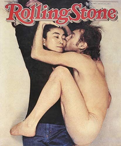 Yoko Ono e John Lennon na capa da Rolling Stone em 1981 (Foto: reprodução de internet )