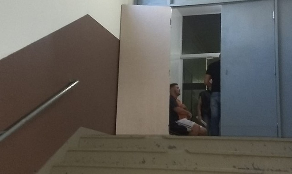 Eduardo Henrique foi preso na cidade de Foz do IguaÃ§u. Ele Ã© quarto suspeito preso â€” Foto: Raphaela Potter/RPC Foz do IguaÃ§u