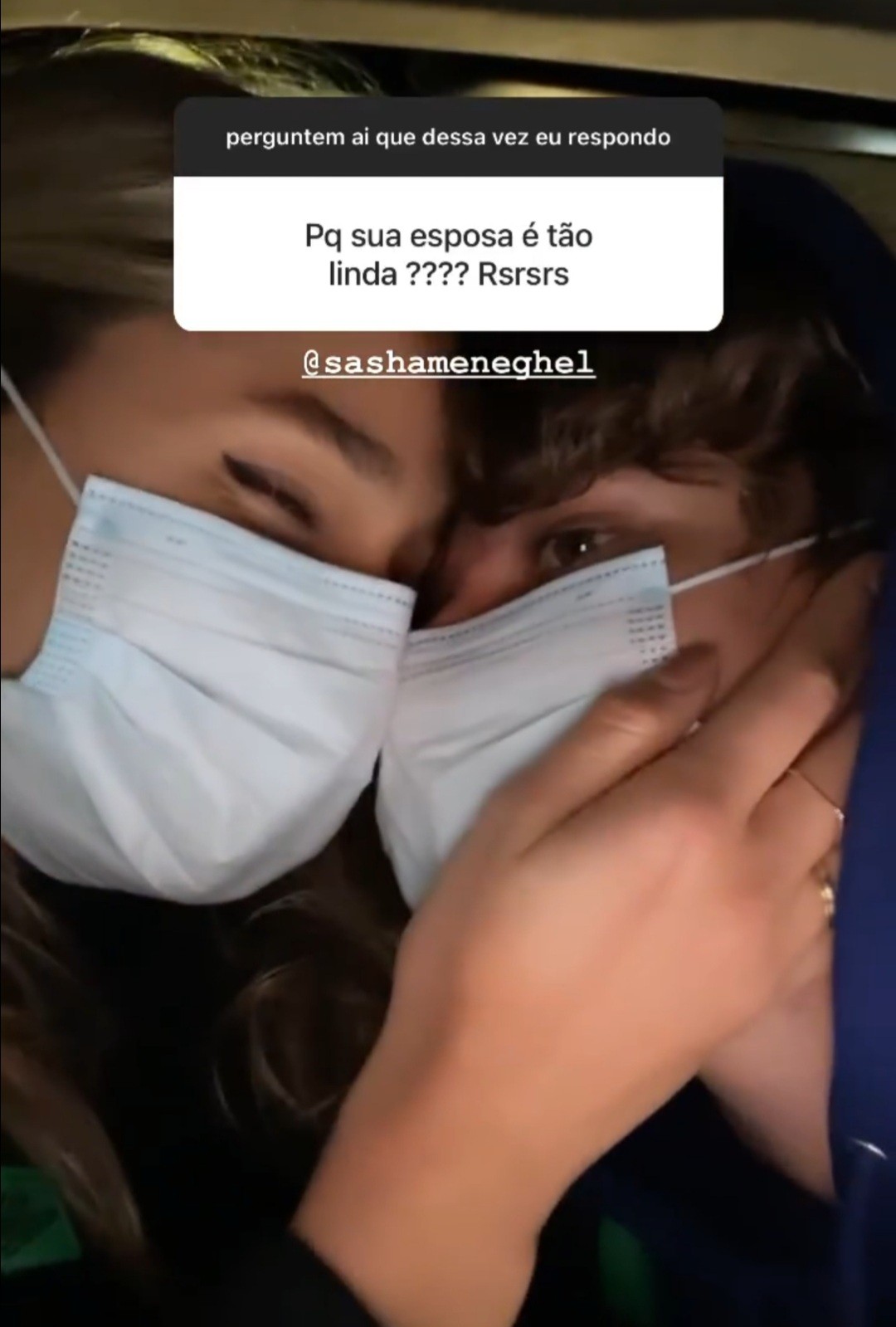 Sasha Meneghel e João Figueiredo  (Foto: Reprodução / Instagram )
