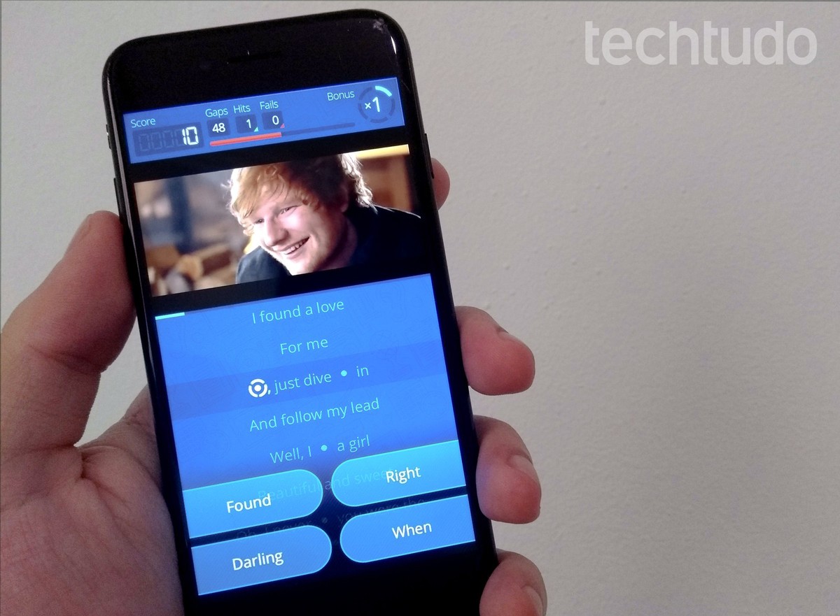 Como aprender inglês com música pelo app LyricsTraining Produtividade TechTudo