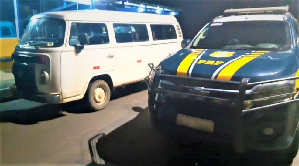 Motorista foi preso em flagrante por receptação — Foto: Divulgação/PRF