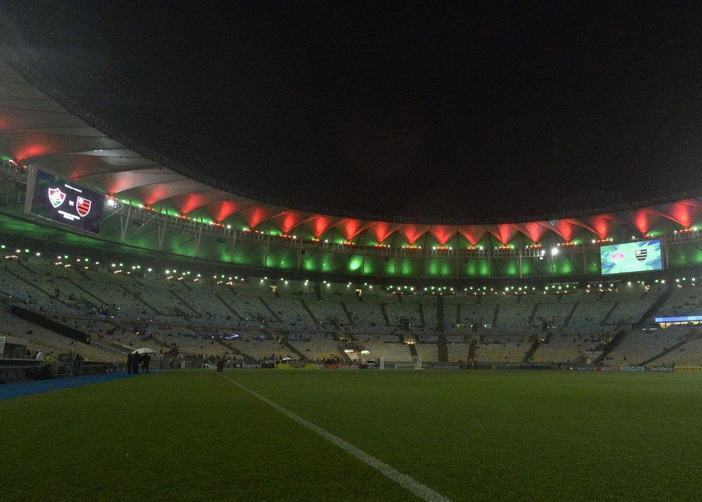 Maracanã receberá final entre Fluminense e Flamengo, com mando do Tricolor — Foto: André Durão