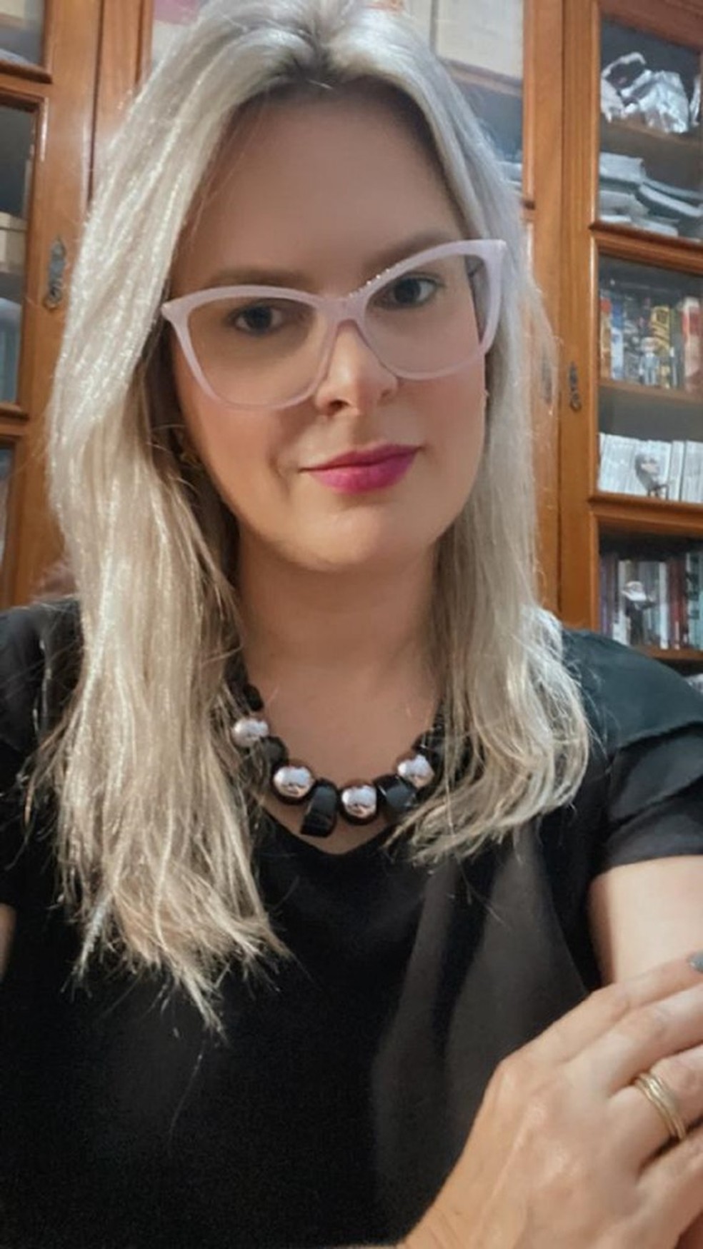 Keli Virginia Ebert, psic�loga, psicanalista e psico-oncologista. � Foto: Arquivo pessoal