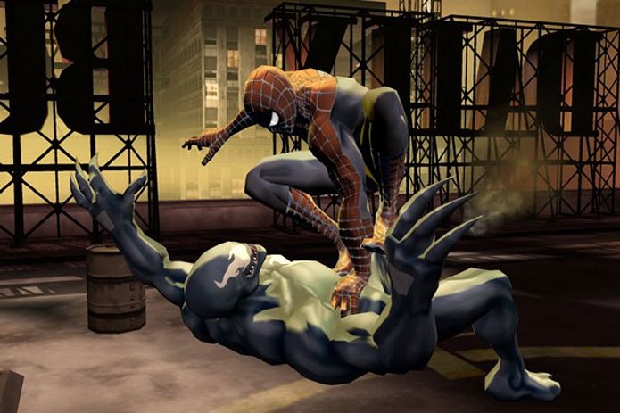 O Aranha ? um dos lutadores de Marvel Nemesis: Rise of the Imperfects (Foto: Divulga??o)