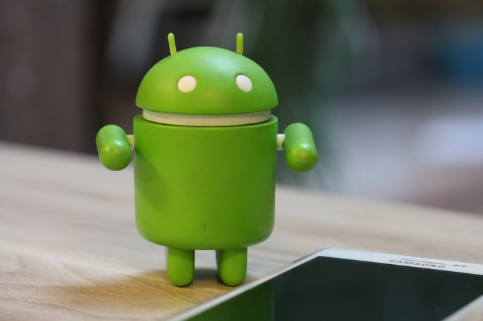 Android boneco (Foto: Carolina Ochsendorf/TechTudo )