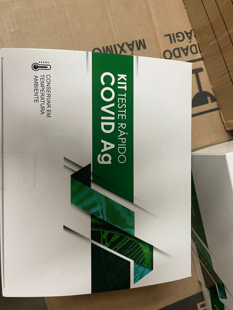 Kits para teste rápido de Covid foram comprados — Foto: Reprodução/ Sesap