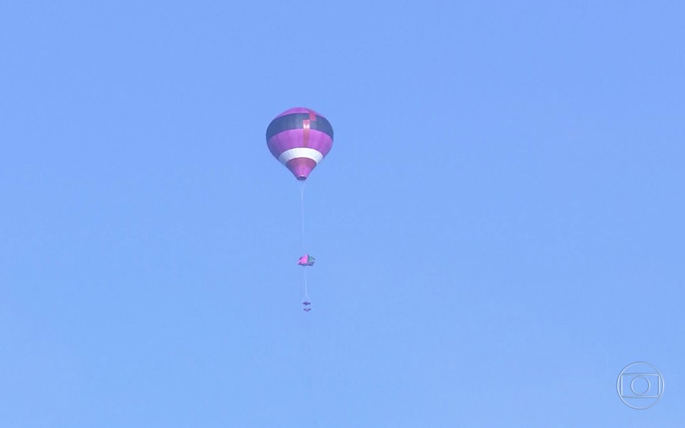 Imagens Mostram Baloes Passando Perto De Rota De Avioes No Rio Rio De Janeiro G1