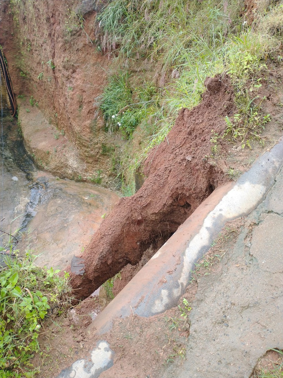 Barreira ameaça Sistema Carangueja em Palmeira dos Índios, AL — Foto: Ascom Casal