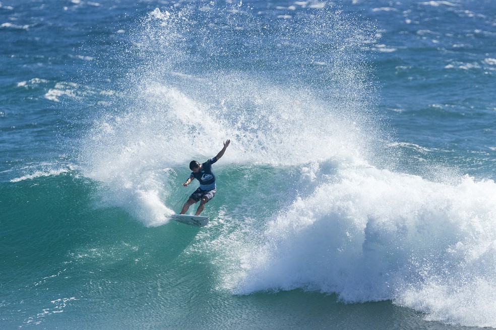 Tomas Hermes na Gold Coast (Foto: Kelly Cestari/WSL)